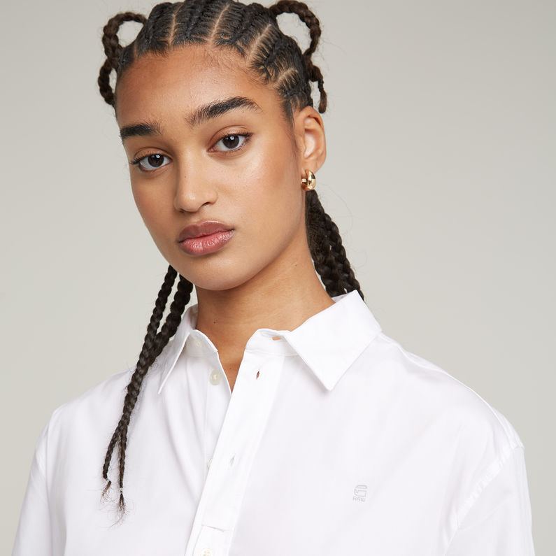 G-STAR Outlet Boyfriend Shirt White