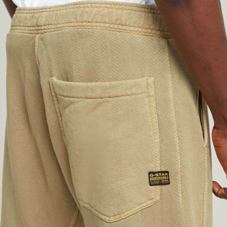 G-STAR Outlet Bend 3D Loose Overdyed Sweat Pants Beige