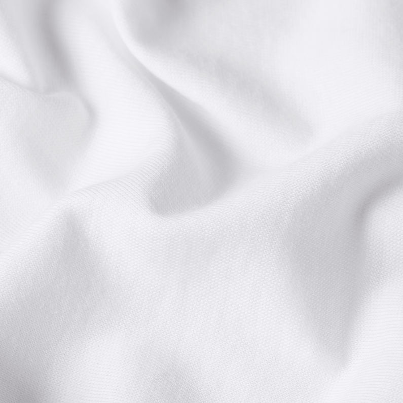 G-STAR Outlet Center Chest Logo T-Shirt White