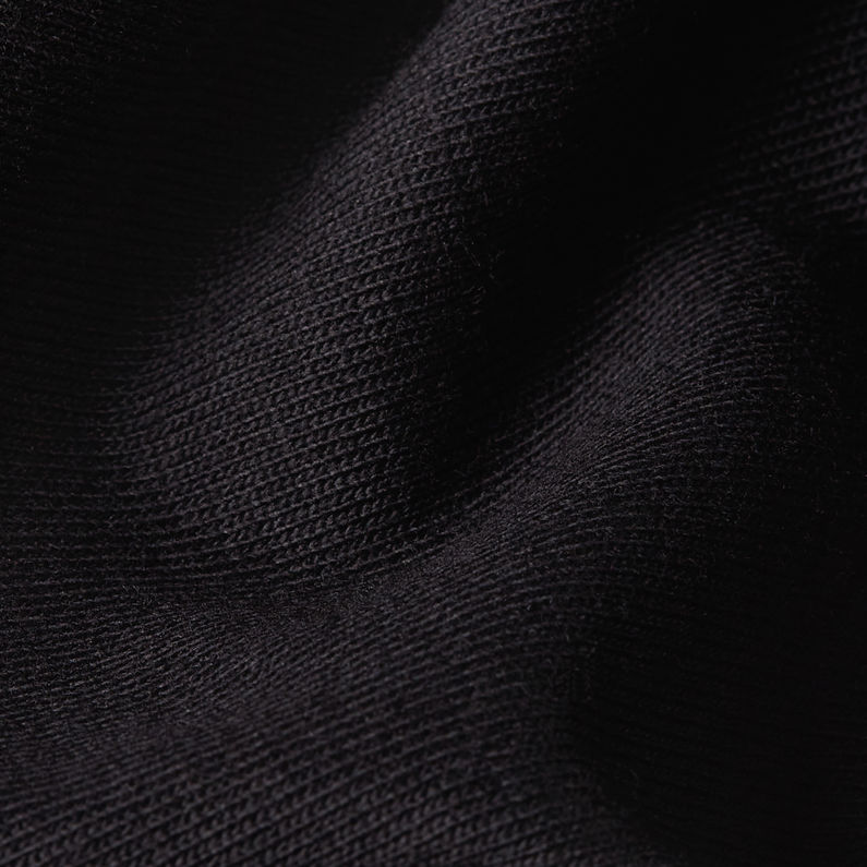 G-STAR Outlet Camiseta Center Chest Logo Loose Boxy Negro