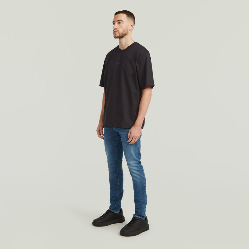 G-STAR Outlet Center Chest Logo Loose Boxy T-Shirt Black