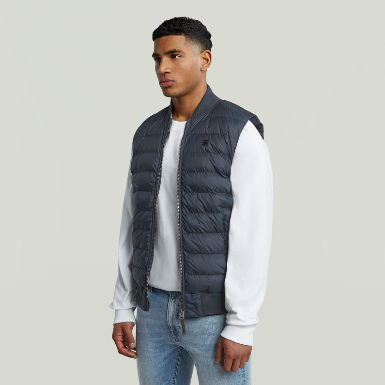 G-STAR Outlet Liner Vest Dark blue
