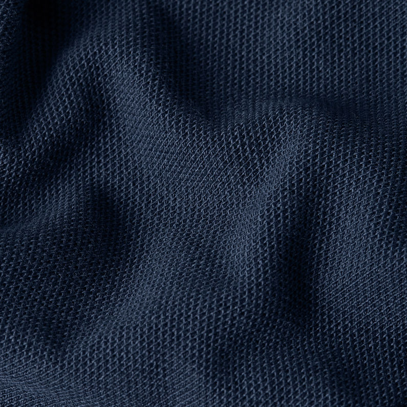 G-STAR Outlet Chest Logo Striped Polo Dark blue