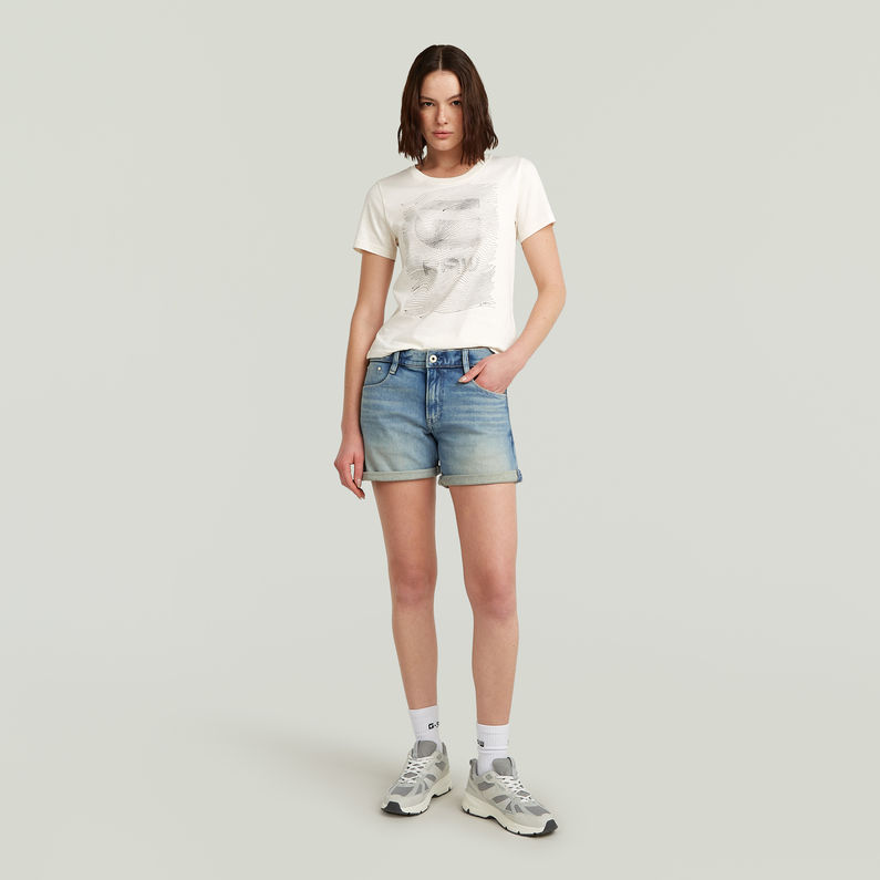 G-STAR Outlet Shorts Judee Azul claro