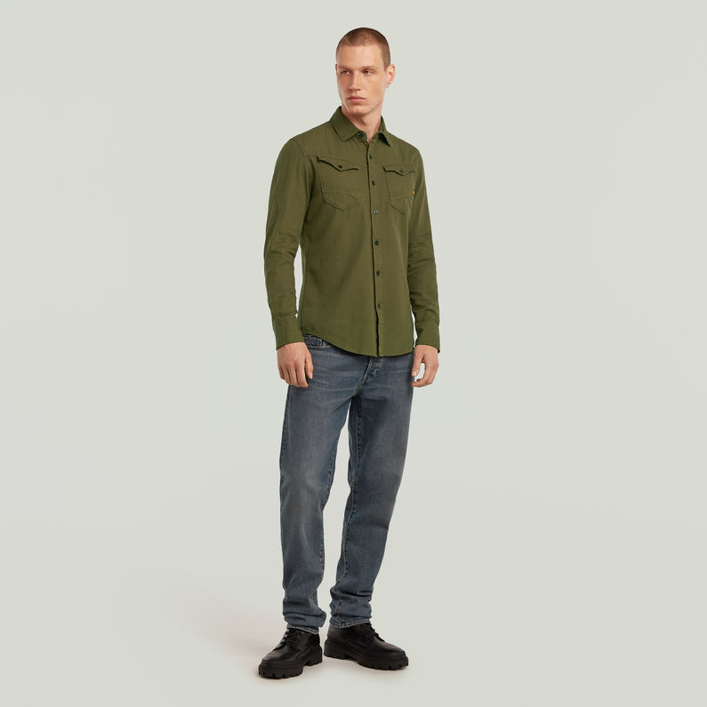 G-STAR Outlet Arc 3D Slim Shirt Green