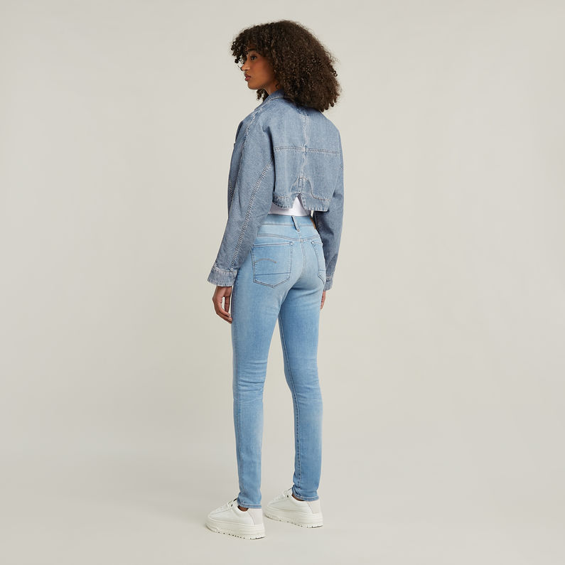 G-STAR Outlet 3301 High Skinny Jeans Light blue