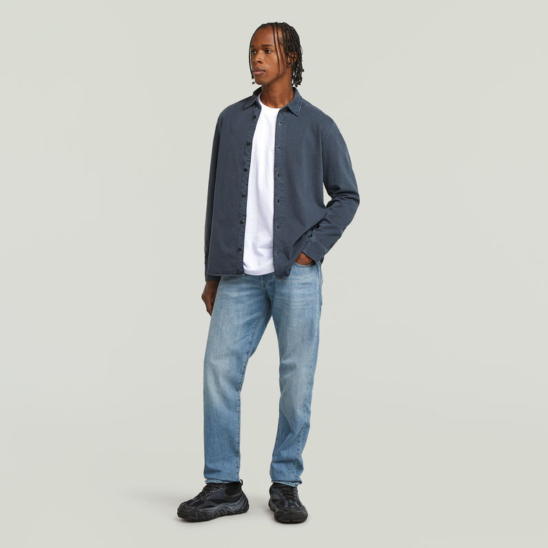 G-STAR Outlet Camisa Jersey Azul intermedio