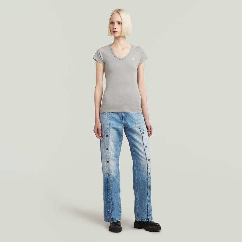 G-STAR Outlet Slim Top Grey