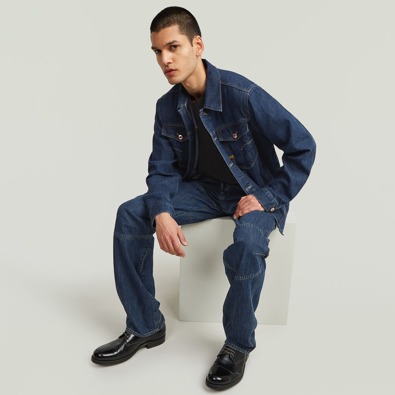 G-STAR Outlet Arc 3D Denim Jacket Dark blue