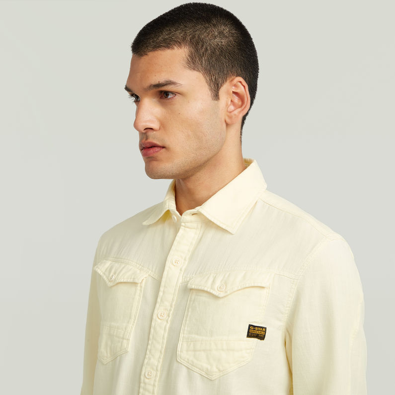 G-STAR Outlet Arc 3D Slim Shirt White