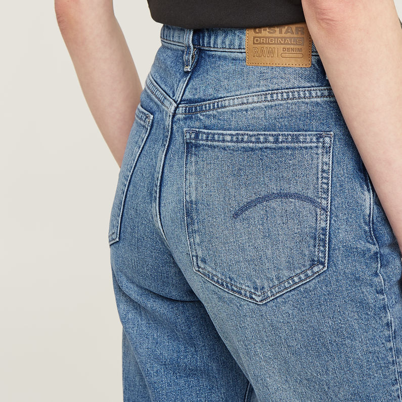 G-STAR Outlet Viktoria High Straight Jeans Light blue