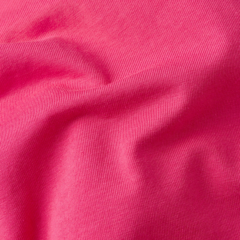 G-STAR Outlet Camiseta Base V Rosa