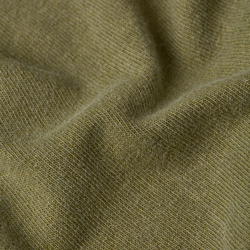 G-STAR Outlet Camiseta Overdyed Center Chest Verde