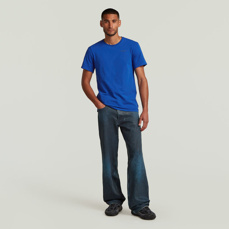 G-STAR Outlet Camiseta Slim Base Azul intermedio