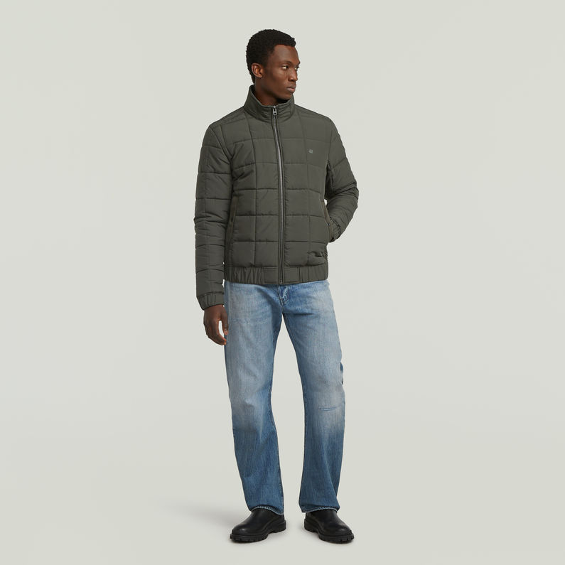 G-STAR Outlet Meefic Quilted Jacket Grey