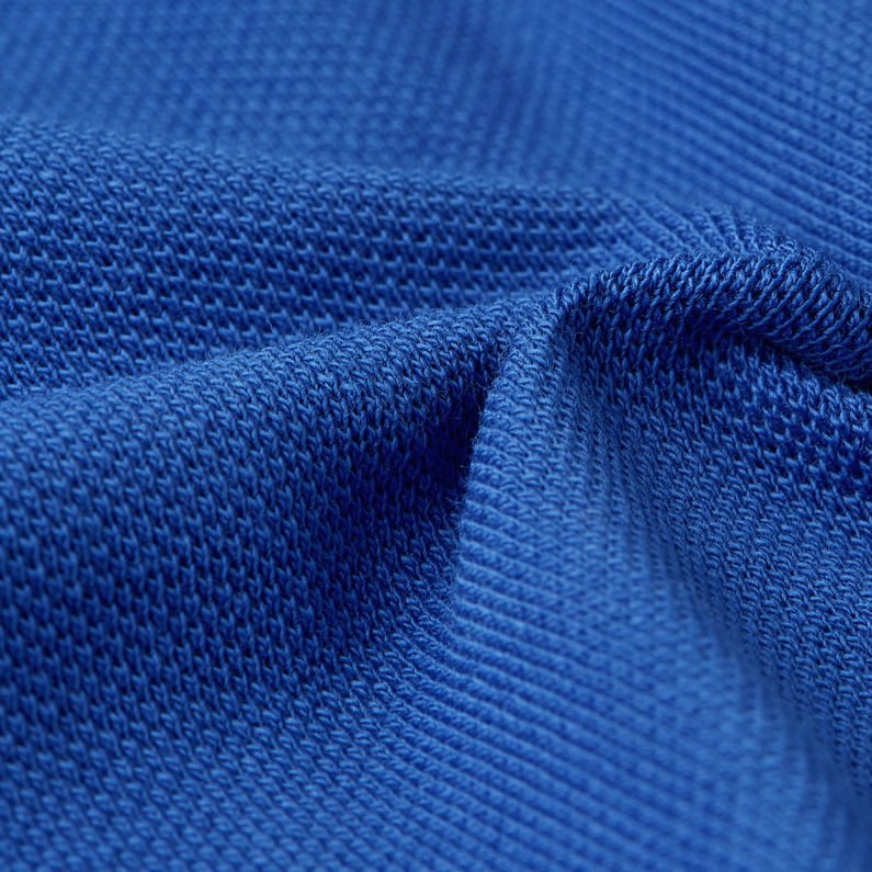 G-STAR Outlet Chest Logo Striped Polo Medium blue