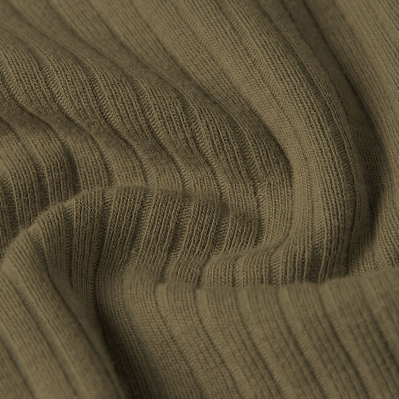 G-STAR Outlet Slim Rib Tank Top Green