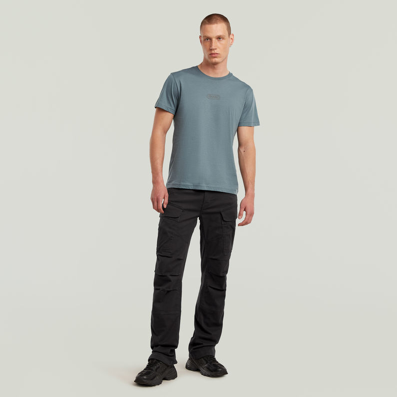 G-STAR Outlet Camiseta Center Chest Logo Gris