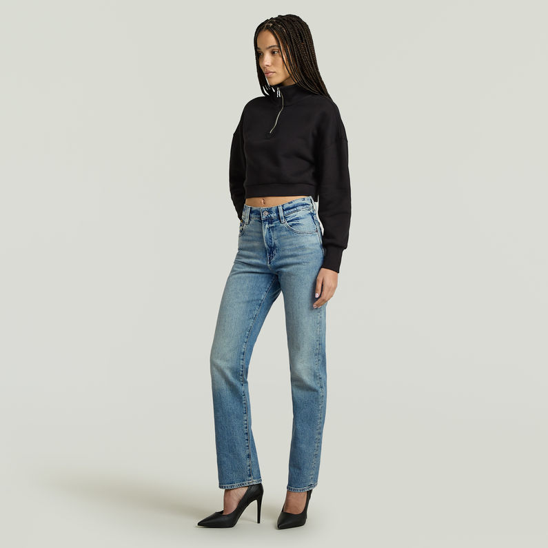G-STAR Outlet Viktoria High Straight Jeans Medium blue