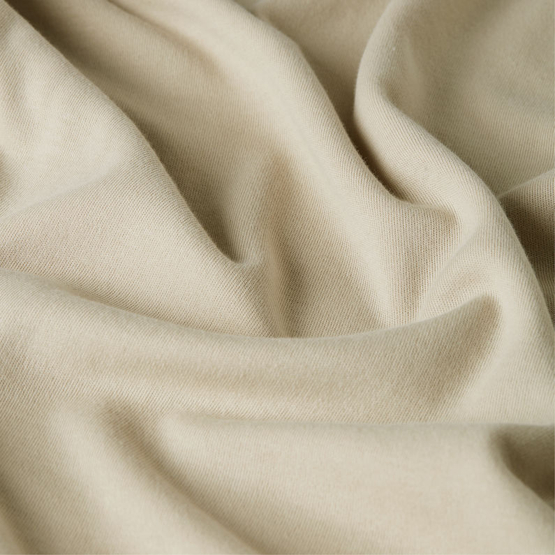 G-STAR Outlet Old Skool Logo T-Shirt Beige