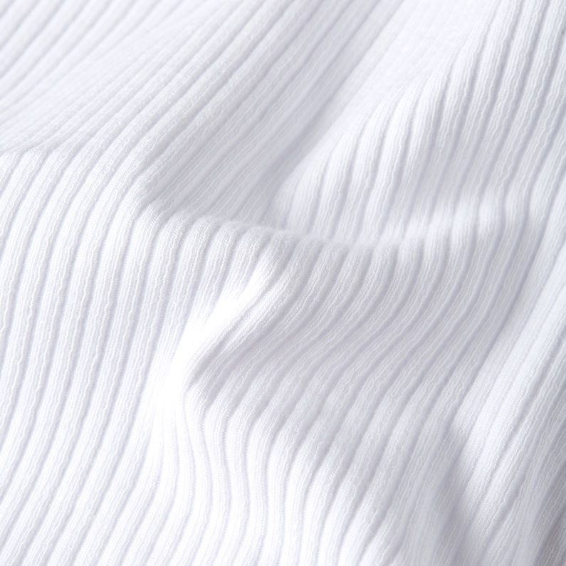 G-STAR Outlet Tank top acanalado Blanco