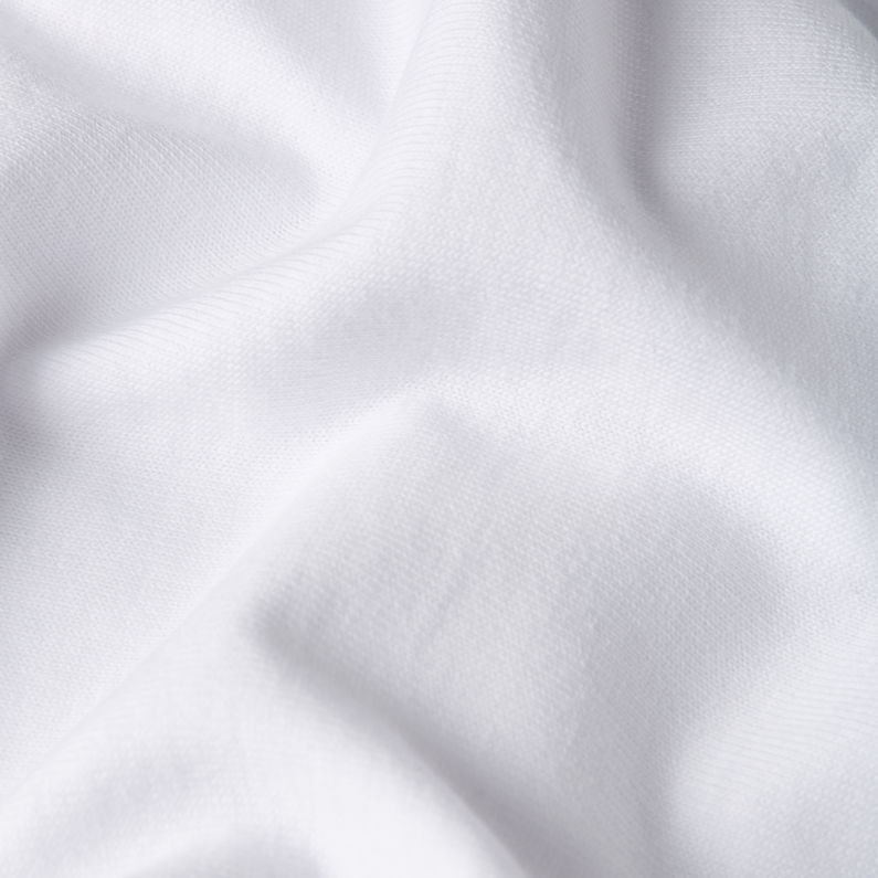 G-STAR Outlet Camiseta Autograph Loose Blanco