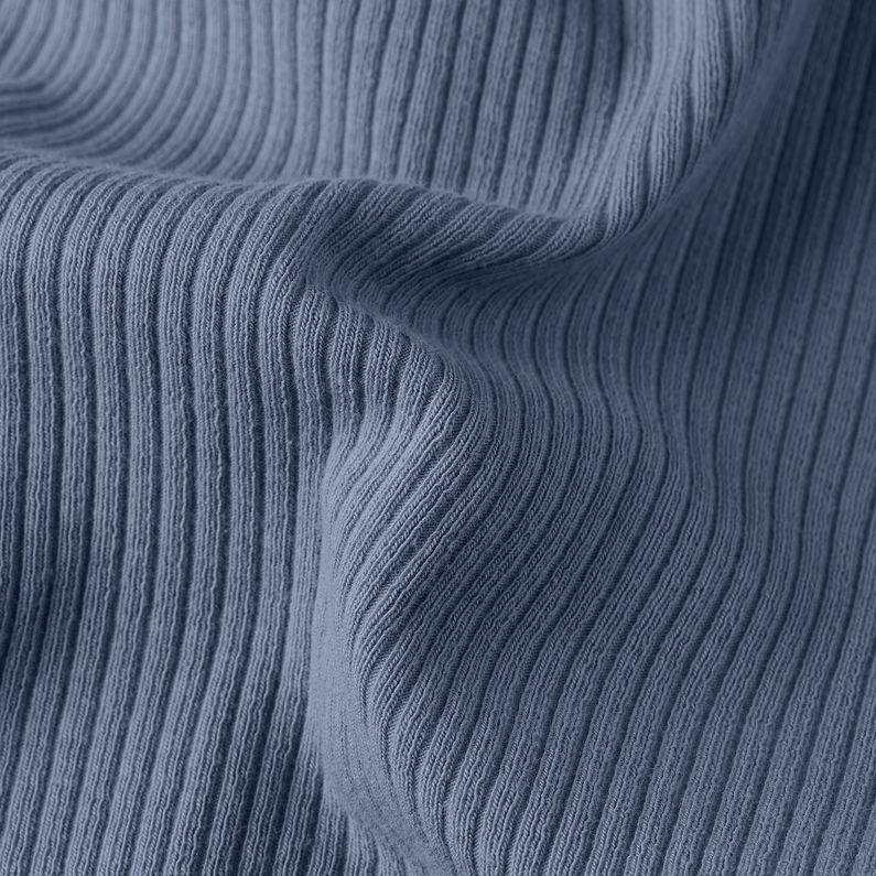 G-STAR Outlet Tank top acanalado Azul claro