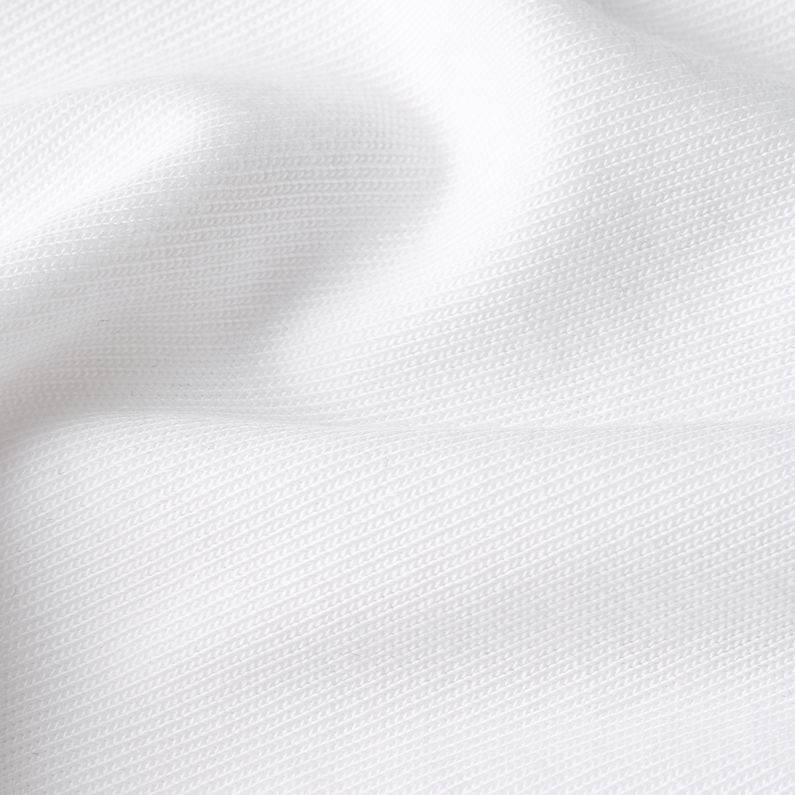 G-STAR Outlet Label Badge Regular T-Shirt White