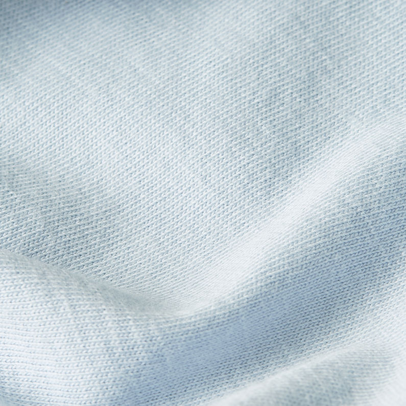 G-STAR Outlet Camiseta Essential Raw Neck Azul claro