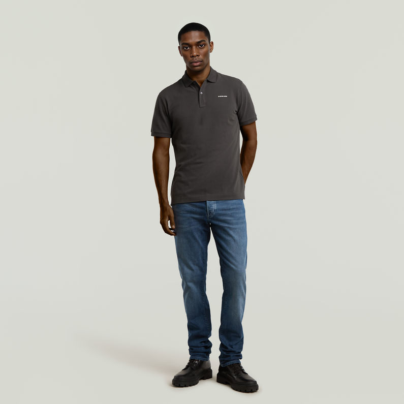 G-STAR Outlet Polo Oluv Slim Gris