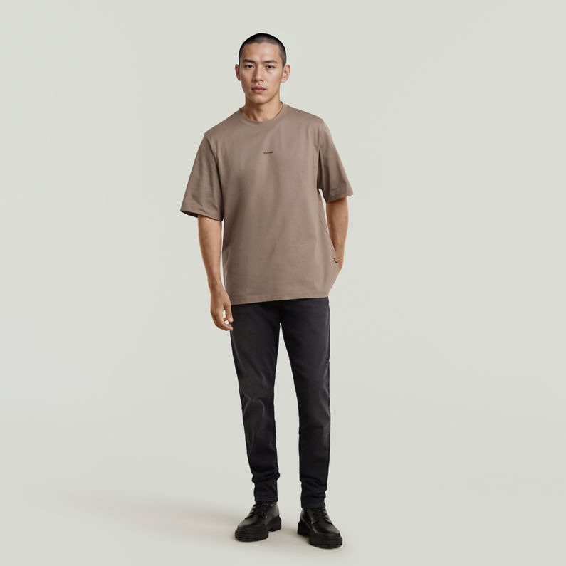 G-STAR Outlet Center Chest Logo T-Shirt Brown