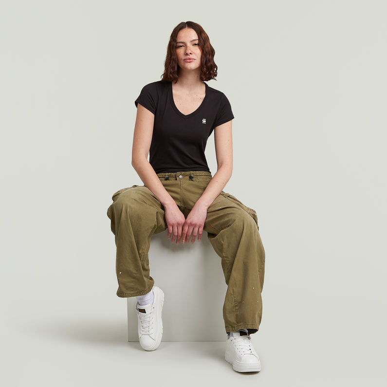 G-STAR Outlet Balloon Cargo Pants Green
