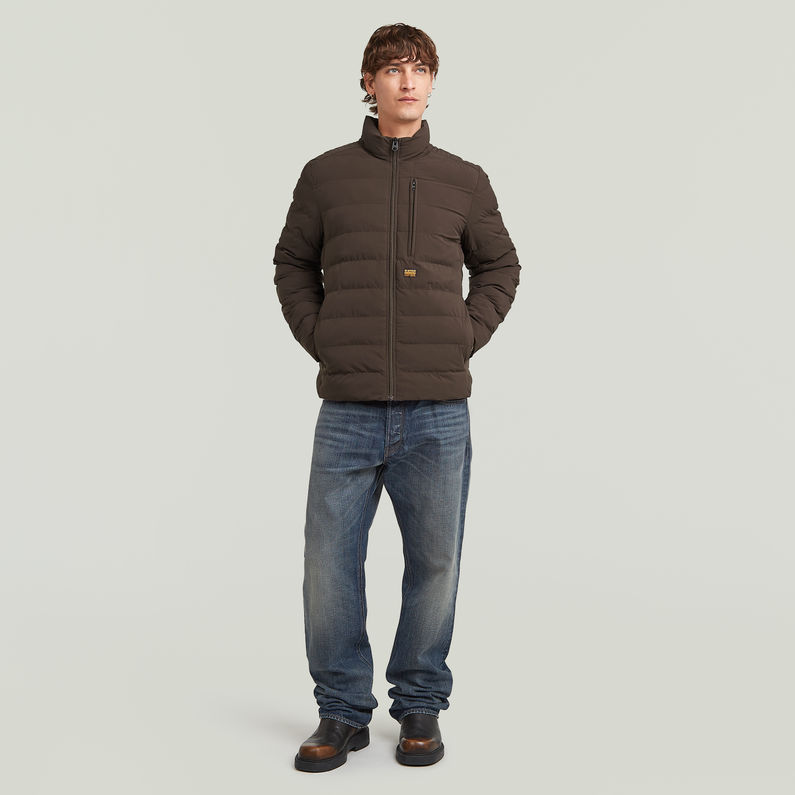 G-STAR Outlet Foundation Liner Jacket Brown