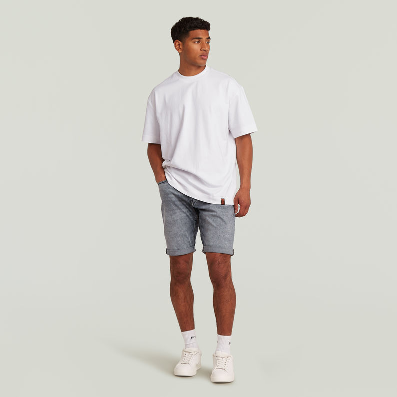 G-STAR Outlet Mosa Denim Shorts Grey