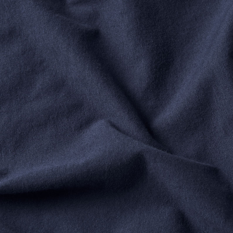 G-STAR Outlet Camiseta Old Skool Slim Azul oscuro