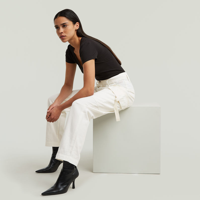G-STAR Outlet Soft Outdoors Pants White