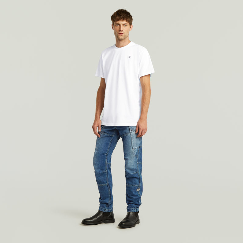 G-STAR Outlet Jeans Roxic Zip Regular Tapered Azul intermedio
