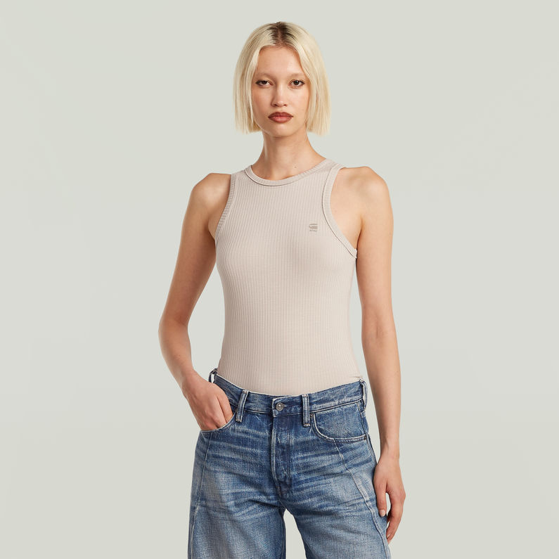 G-STAR Outlet Base T-Shirt Tanktop Beige