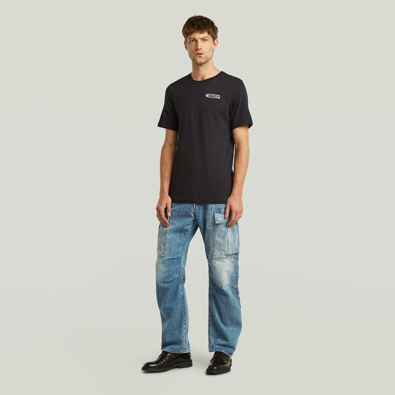 G-STAR Outlet Old Skool Slim Tee Black