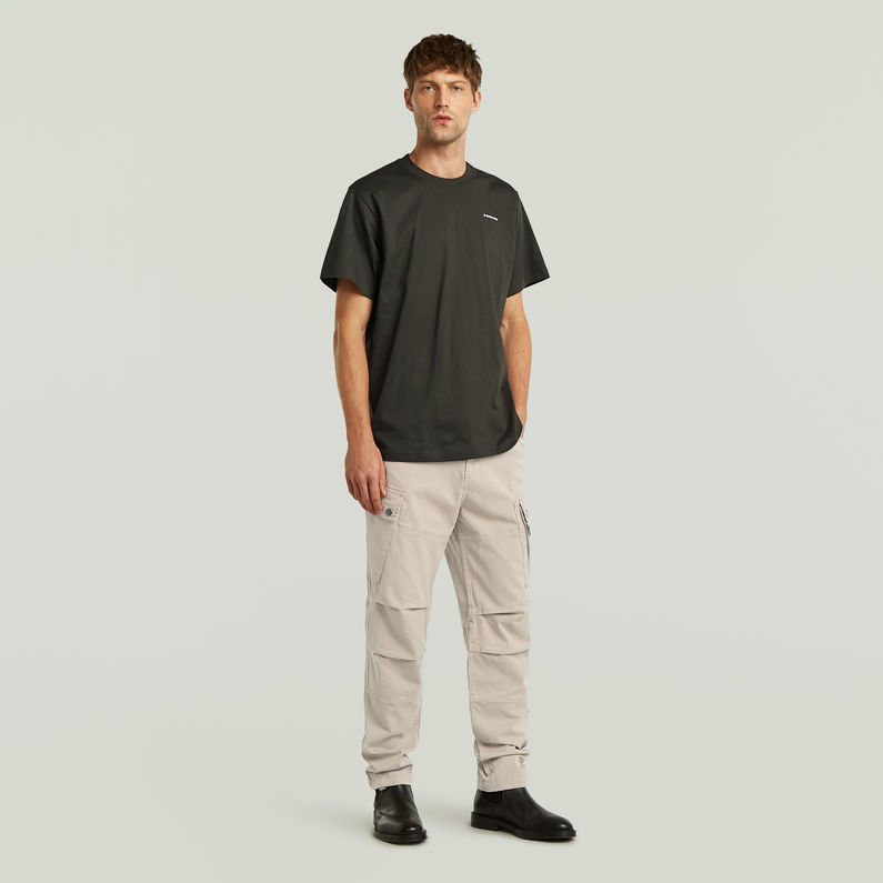 G-STAR Outlet Roxic Zip Straight Tapered Pants Beige