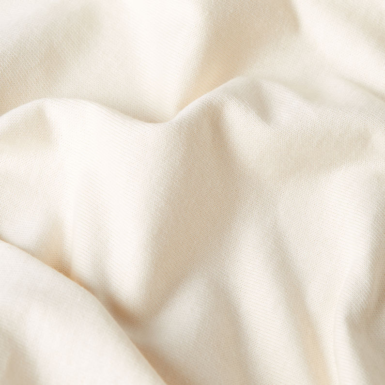 G-STAR Outlet Camiseta Logo Mock Beige