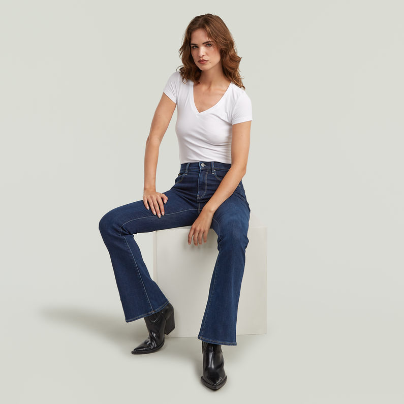 G-STAR Outlet Jeans 3301 Flare Azul oscuro