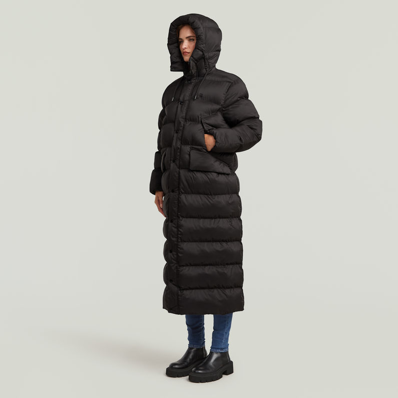 G-STAR Outlet Whistler Long Puffer Black