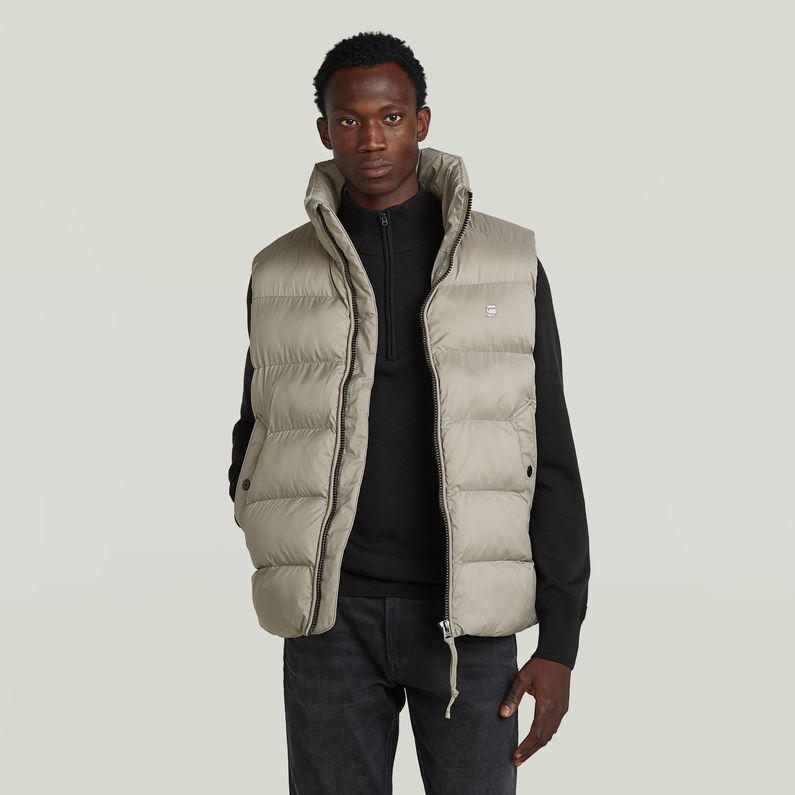 G-STAR Outlet Padded Vest Beige