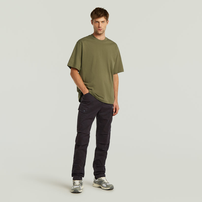G-STAR Outlet Roxic Zip Straight Tapered Pants Black