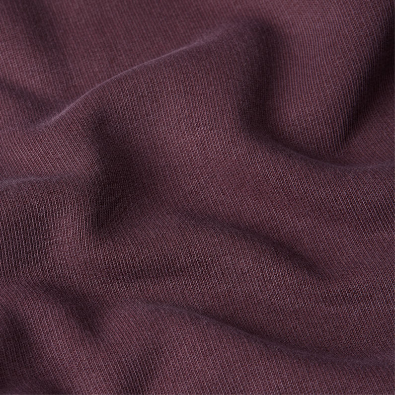 G-STAR Outlet Sudadera Overdyed Big Sleeve Oversized Rojo