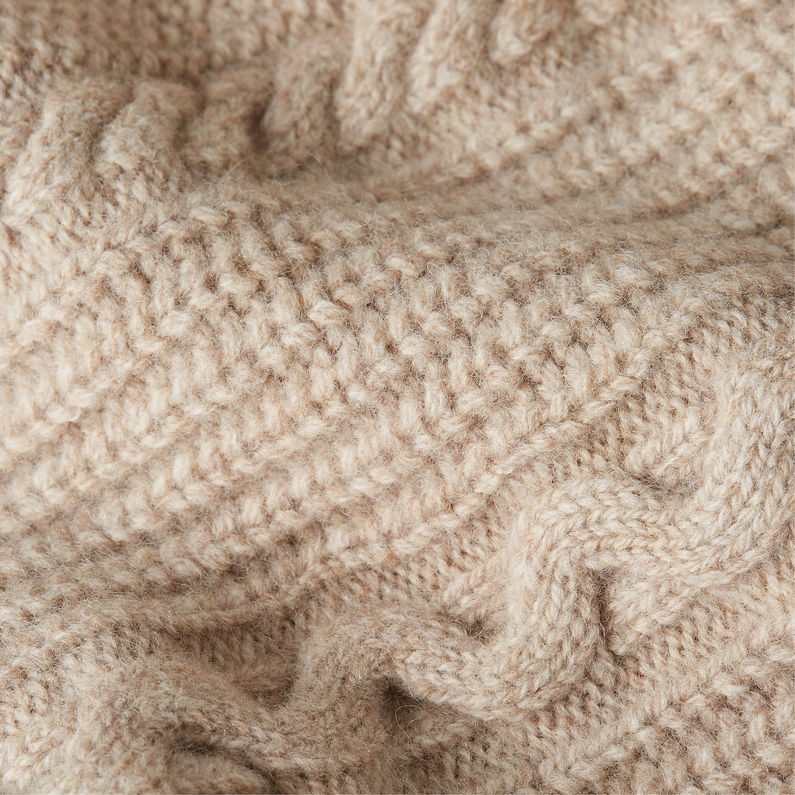 G-STAR Outlet Vestido de punto Cable Loose Multi color