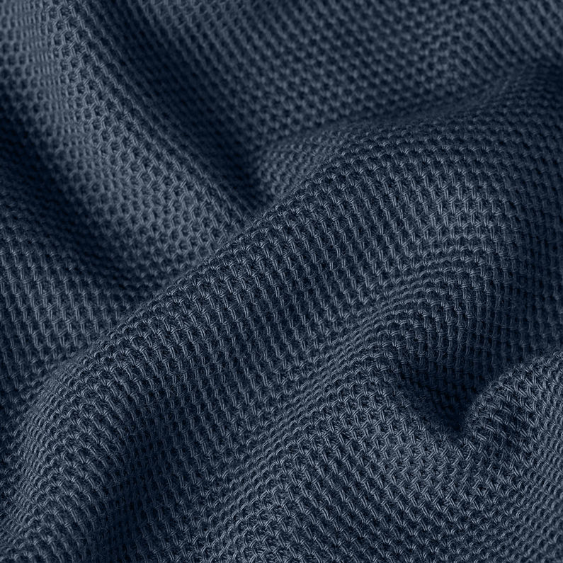 G-STAR Outlet Camiseta estructurada Chest Logo Azul oscuro