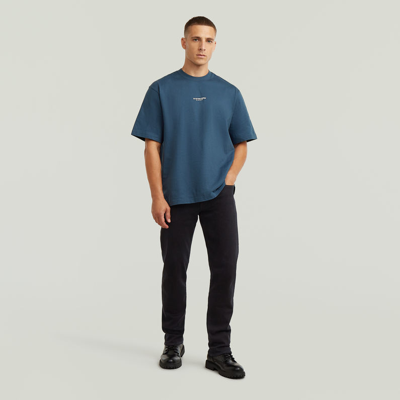 G-STAR Outlet Center Chest Boxy T-Shirt Medium blue