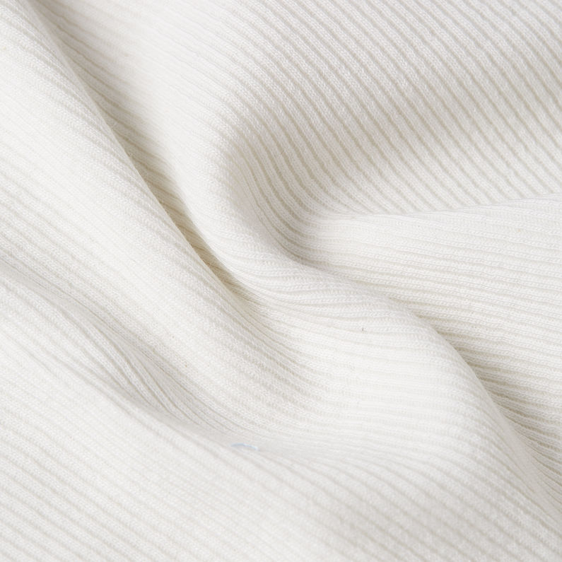 G-STAR Outlet Girls Top Slim Crop White